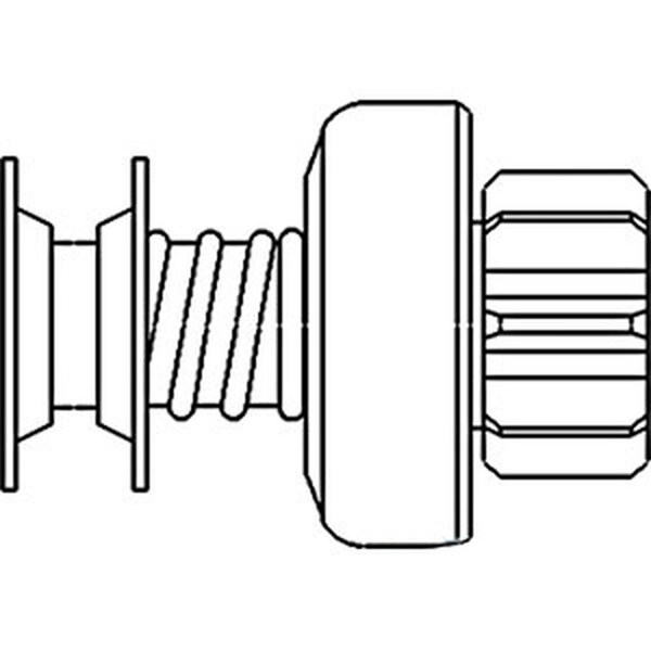 Aftermarket Fits John Deere 620 630 720 70 Gas 1957 1958 1959 1960 Fits delco Starter Drive 1935414 - main